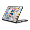Shinchan Sticker Laptop Case | MacBook Pro 14-inch (M1 - M5) / MacBook Impact Case / Black | Image 1
