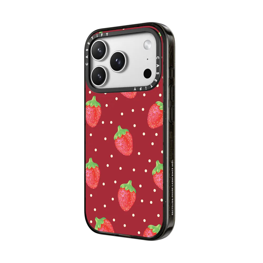 Strawberry Dots - Cream Cherry