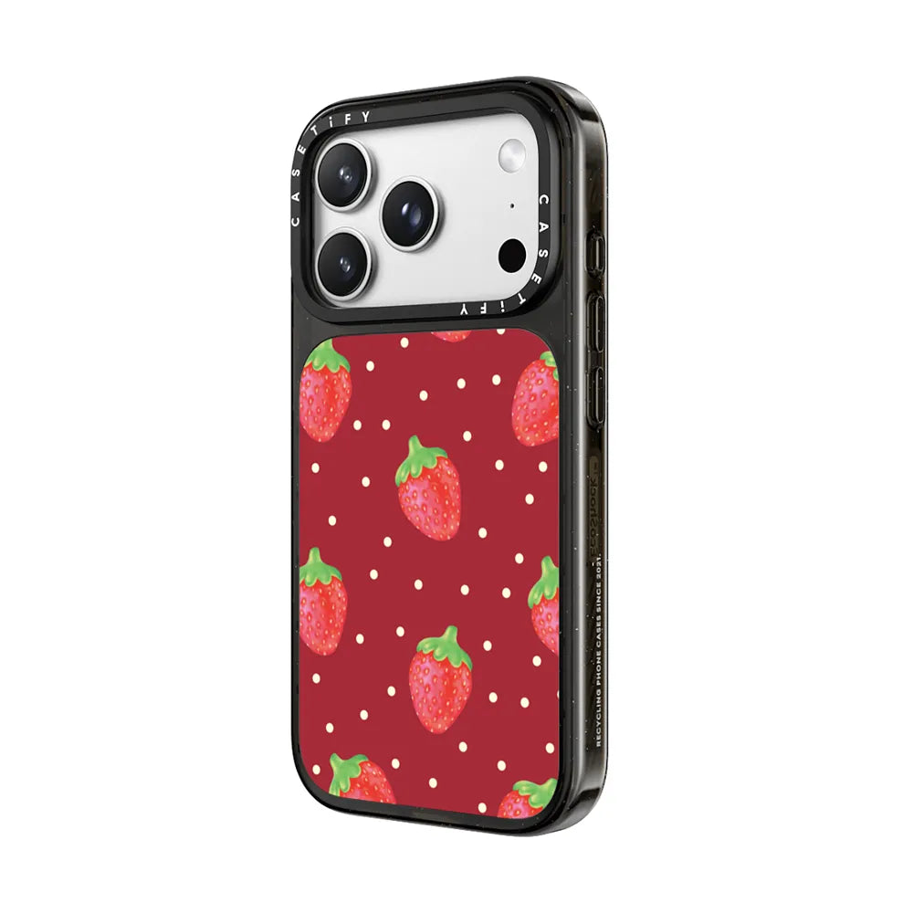 Strawberry Dots - Cream Cherry