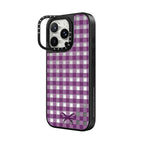 Gingham Purple