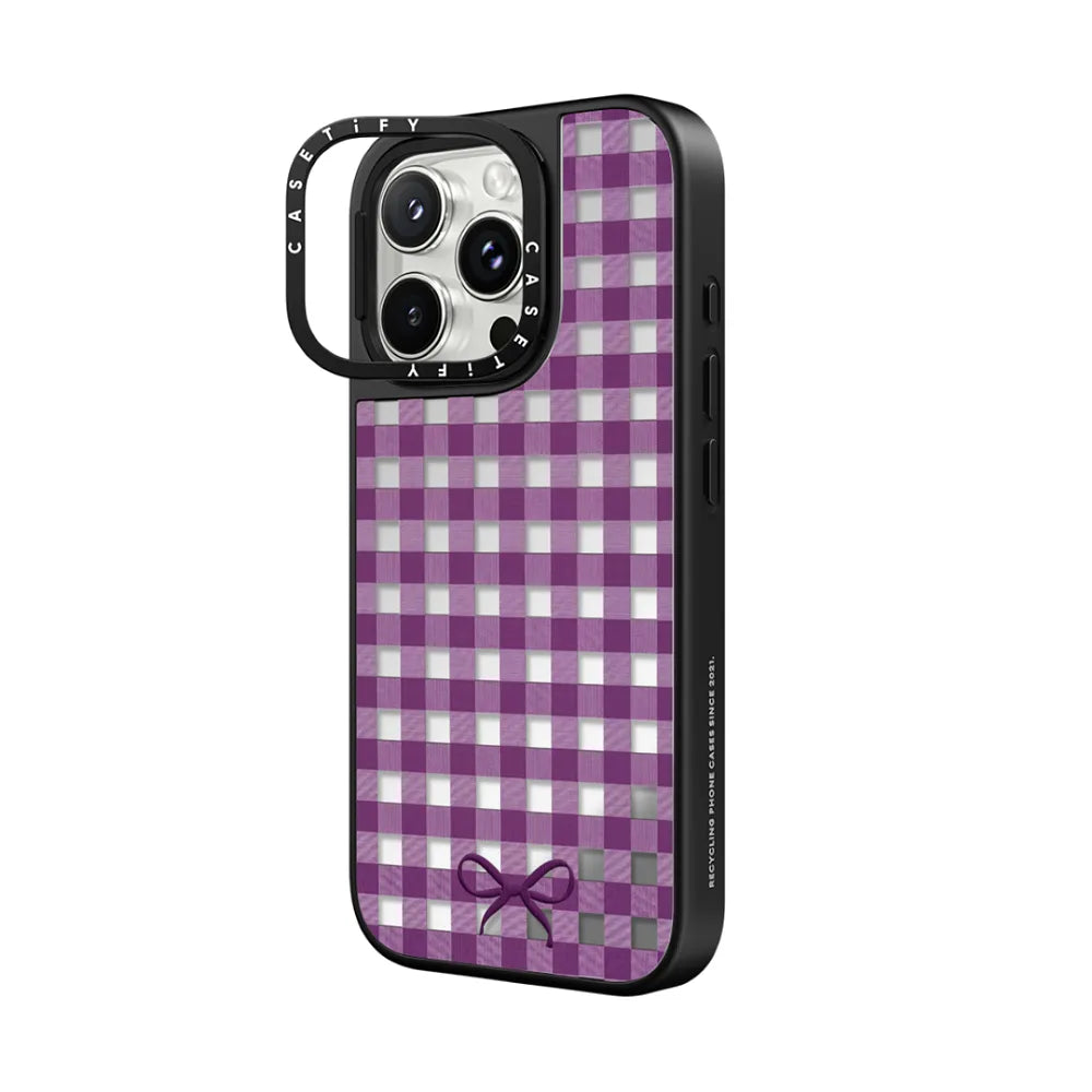 Gingham Purple