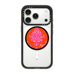 Preppy Damask | Snappy Grip Stand / Snappy Grip Stand MagSafe Compatible / Black | Image 1