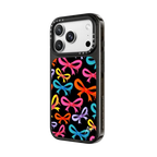 Dripping Bows | iPhone 18 Pro Max / Impact Case MagSafe Compatible - Glossy / Glossy Black | Image 2