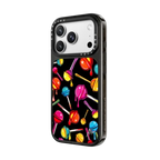Sticky Sweet Lollipops | iPhone 18 Pro Max / Impact Case MagSafe Compatible - Glossy / Glossy Black | Image 2