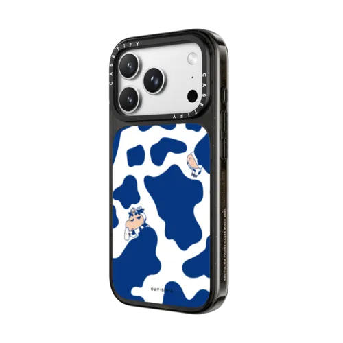 Shinchan (Cow) Case | iPhone 18 Pro / Impact Case MagSafe Compatible - Glossy / Glossy Black | Image 2