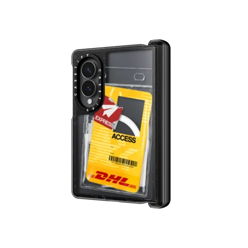 DHL Custom Warehouse Access Card Case - Express | Galaxy Z Fold8 / Impact Magnetic Case / Black | Image 2