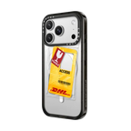 DHL Custom Warehouse Access Card Case - Fragile | iPhone 17 Pro Max / Impact Case MagSafe Compatible / Black | Image 2