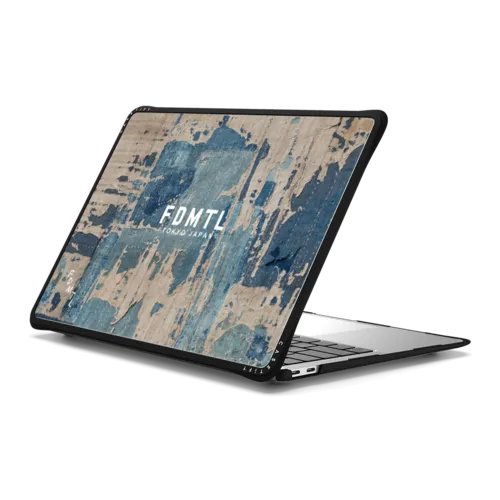 Indigo Boro Type-B Laptop Case | MacBook Air 13-inch (M1 / Intel) / MacBook Impact Case / Black | Image 1
