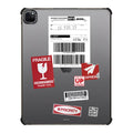 DHL Shipping Stickers iPad Case | Image 1