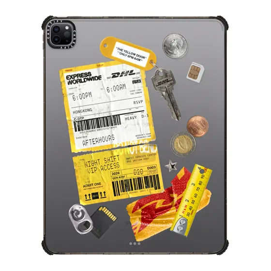 DHL Waybill Ticket iPad Case | Image 1