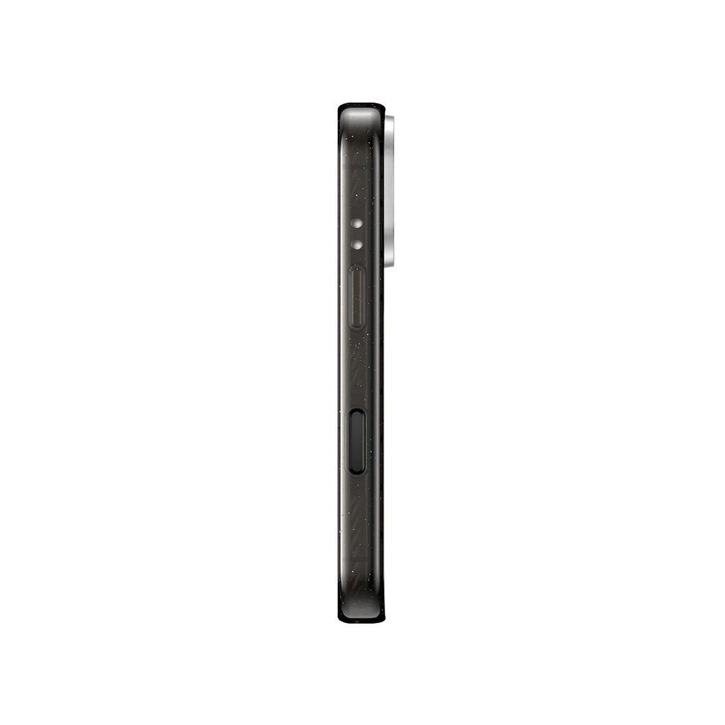 iPhone 18 Pro Max - Alloy Ripple Case - Black on Glossy Black