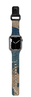 Indigo Boro Type-B Watch Band | Apple Watch Series 7-9 (45mm) / Impact Band / Black | Image 1