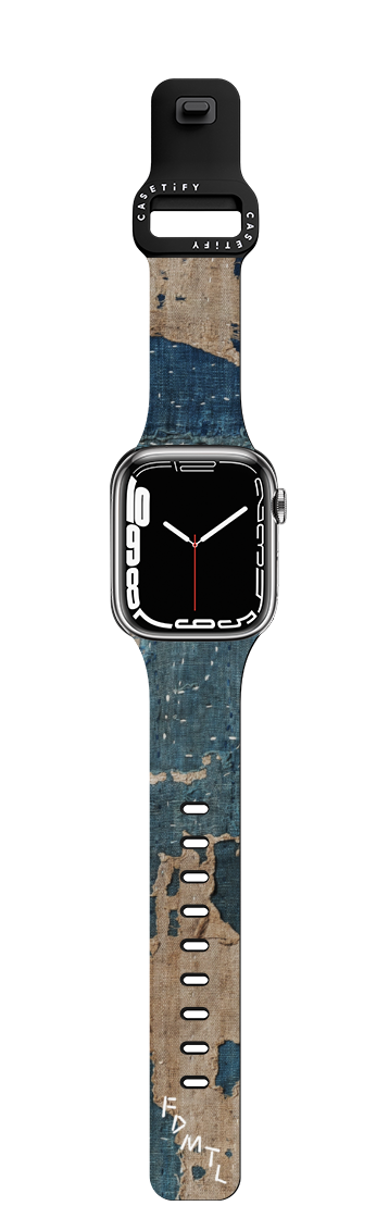 Indigo Boro Type-B Watch Band | Apple Watch Series 7-9 (45mm) / Impact Band / Black | Image 1