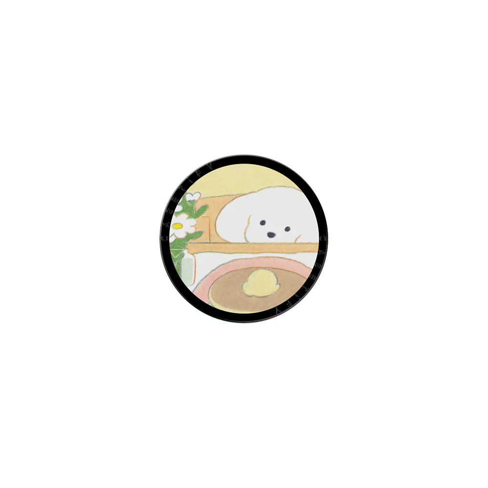 DOG WITH PANCAKES