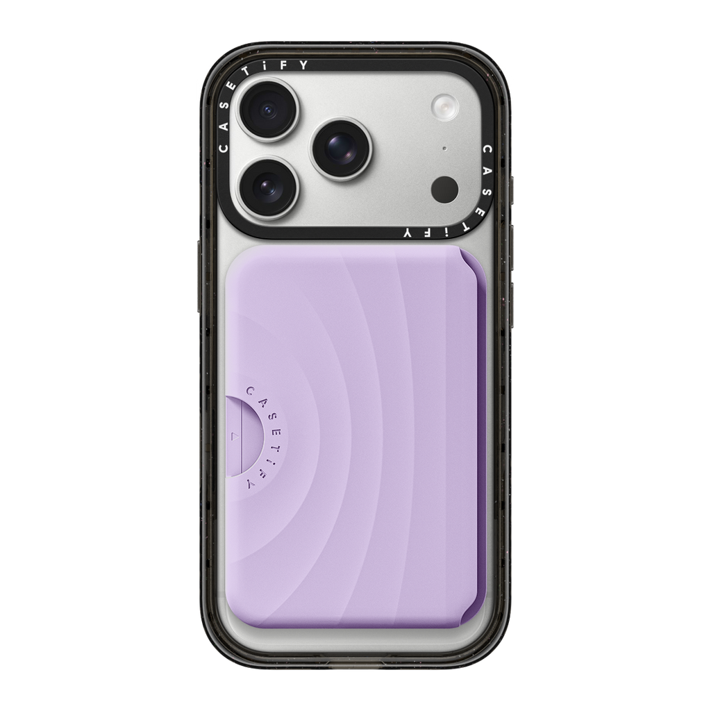 Snappy Ripple Wallet MagSafe Compatible - Lavender | Image 1