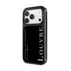 Louvre monochromatique Case | iPhone 18 Pro Max / Impact Case MagSafe Compatible - Glossy / Glossy Black | Image 2