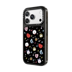 BT21 Pattern Case | iPhone 18 Pro Max / Impact Case MagSafe Compatible - Glossy / Glossy Black | Image 2