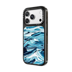 Waves Crashing | iPhone 18 Pro Max / Impact Case MagSafe Compatible - Glossy / Glossy Black | Image 2