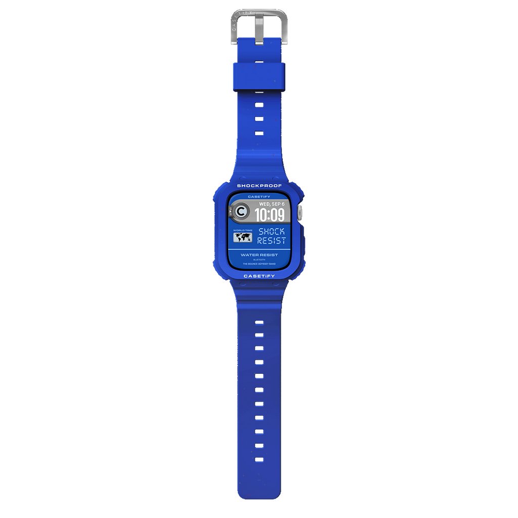 The Bounce Odyssey Band  46mm (Series 10) - Electric Blue