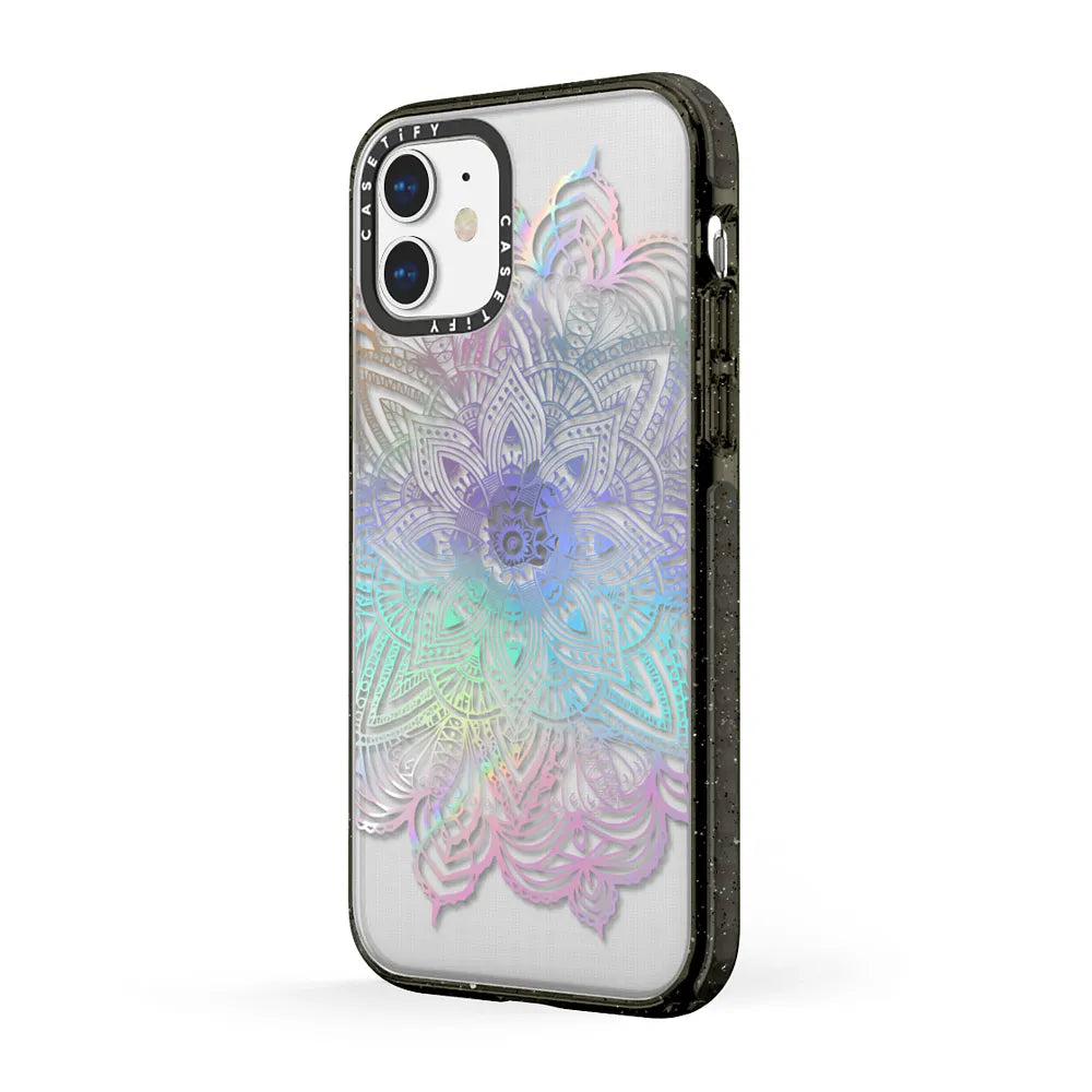 Rainbow Holographic Mandala Lace Explosion