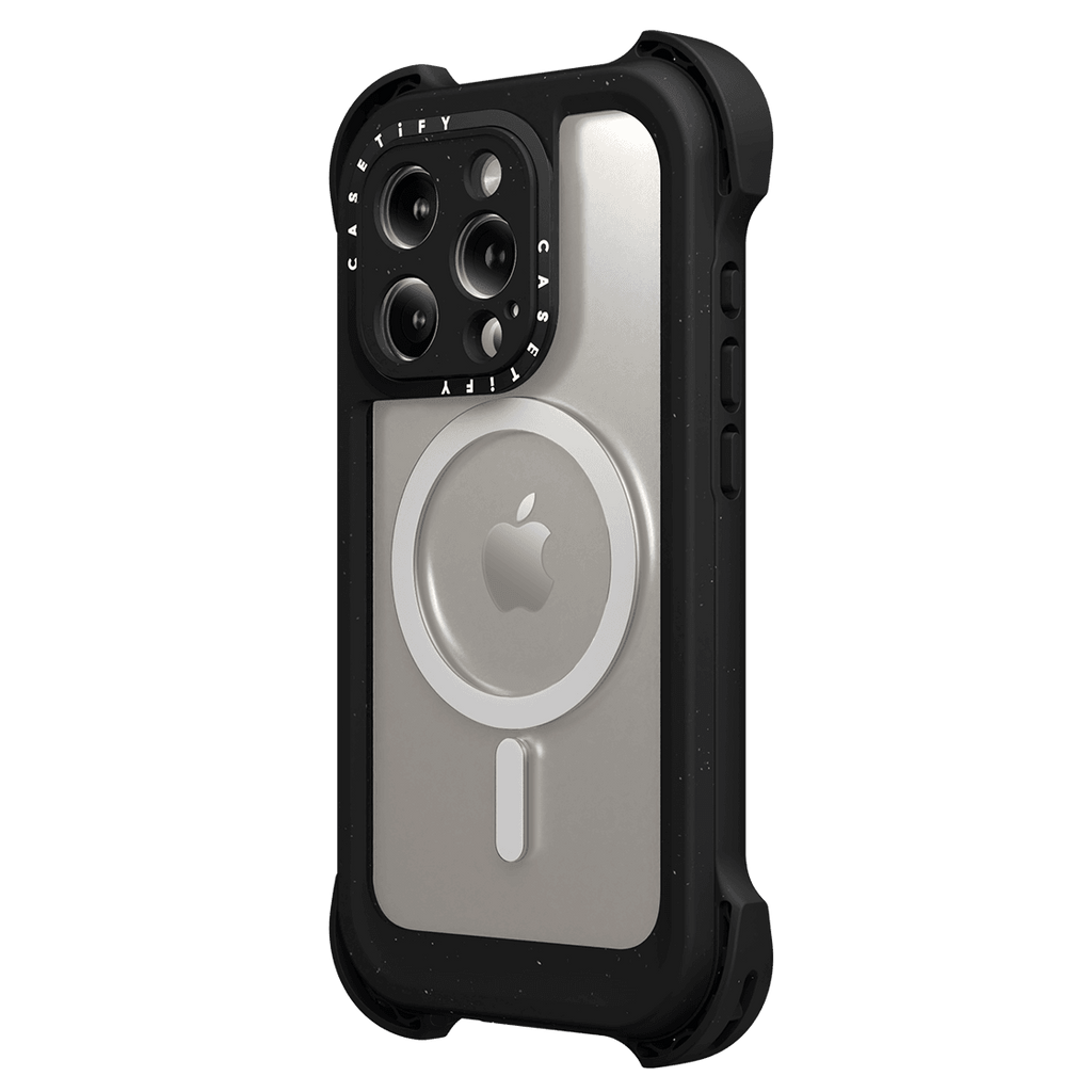Bounce Extreme Case MagSafe Compatible - Black - iPhone 15 Pro