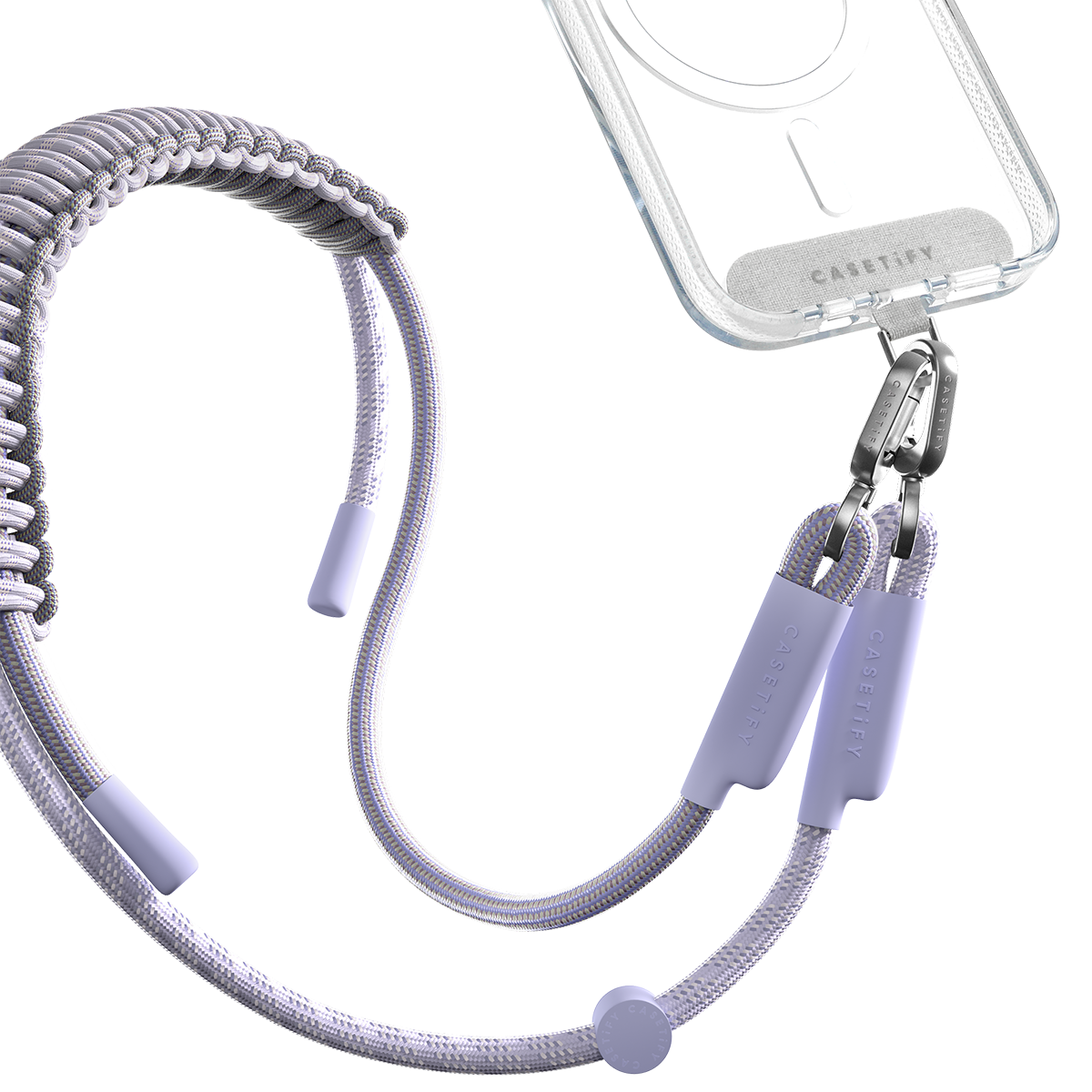 Rope Cross-body Strap - Periwinkle (Braided) | Image 1
