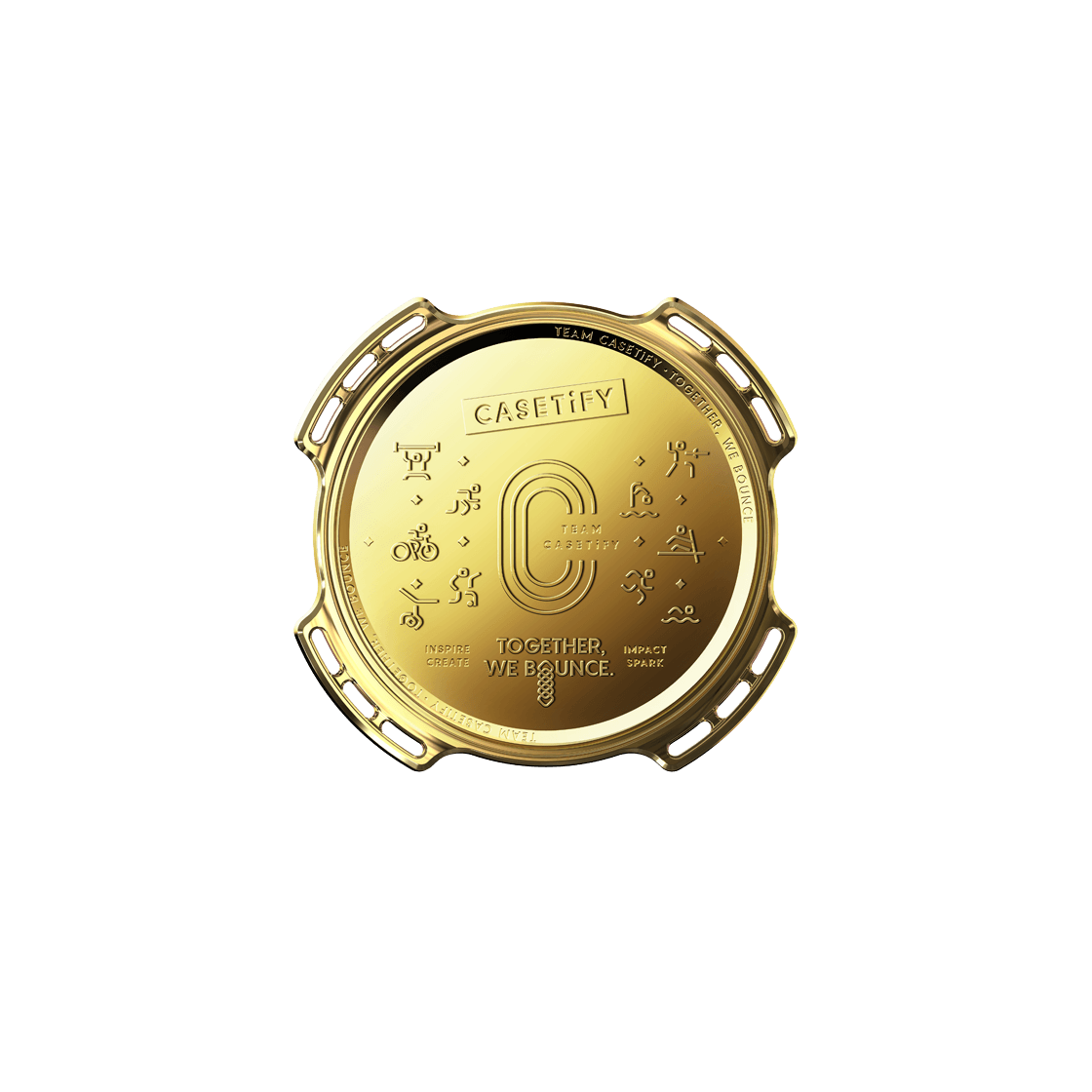 Team CASETiFY Medal Snappy Grip Stand  | Image 1