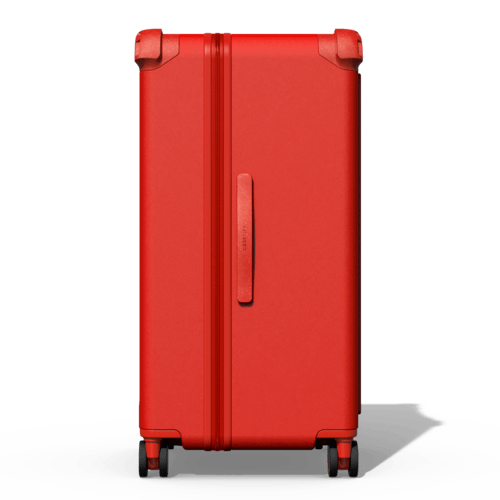 Moon Lands On Man | 29" Check-In Trunk Suitcase / Bounce Suitcase / Cherry Red | Image 5