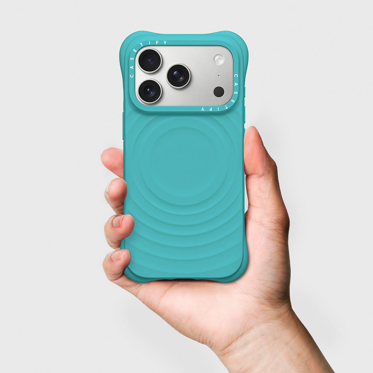 iPhone 17 Pro - Ripple Case - Mint Blue