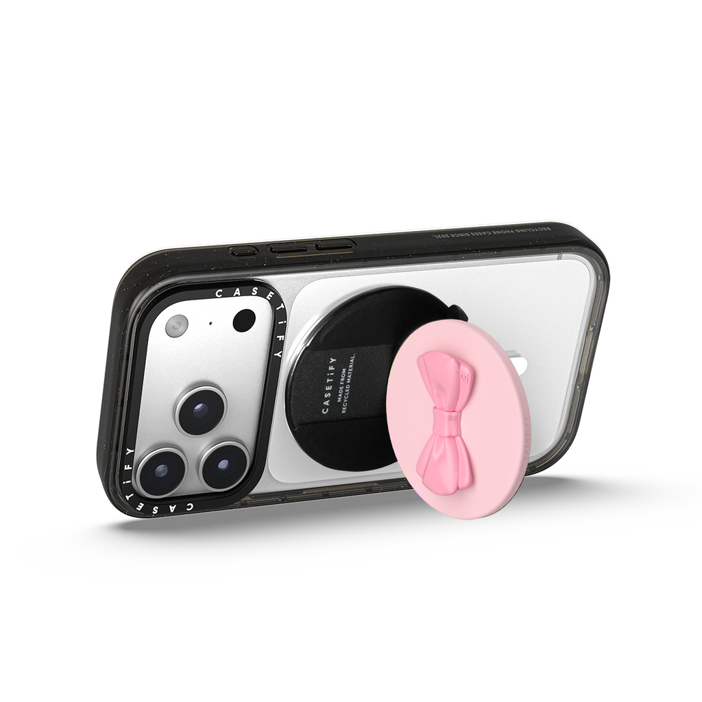 Snappy Grip Stand MagSafe Compatible - Pink Bow