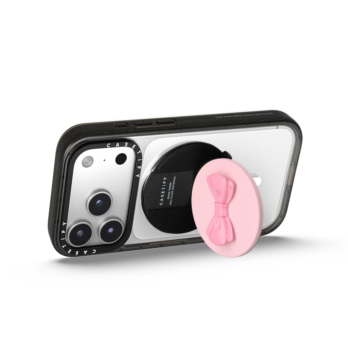 Snappy Grip Stand MagSafe Compatible - Pink Bow