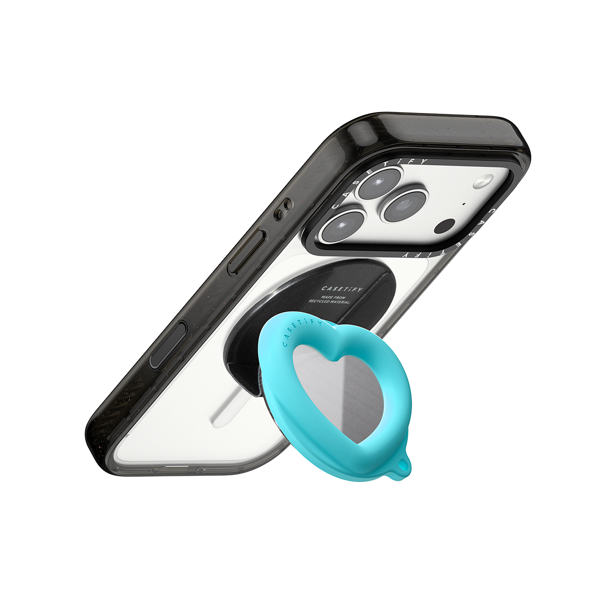 Snappy Candy Mirror Grip Stand - Mint Blue
