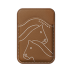 Snappy BioVeg Horse Wallet - Tan