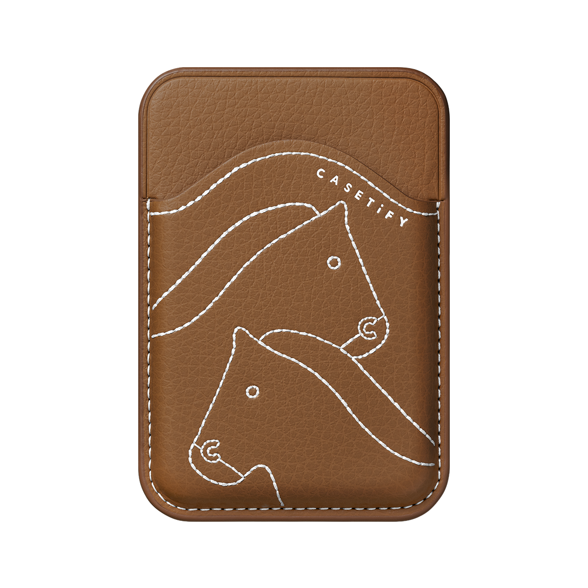 Snappy BioVeg Horse Wallet - Tan