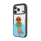 Swimming Dachshund