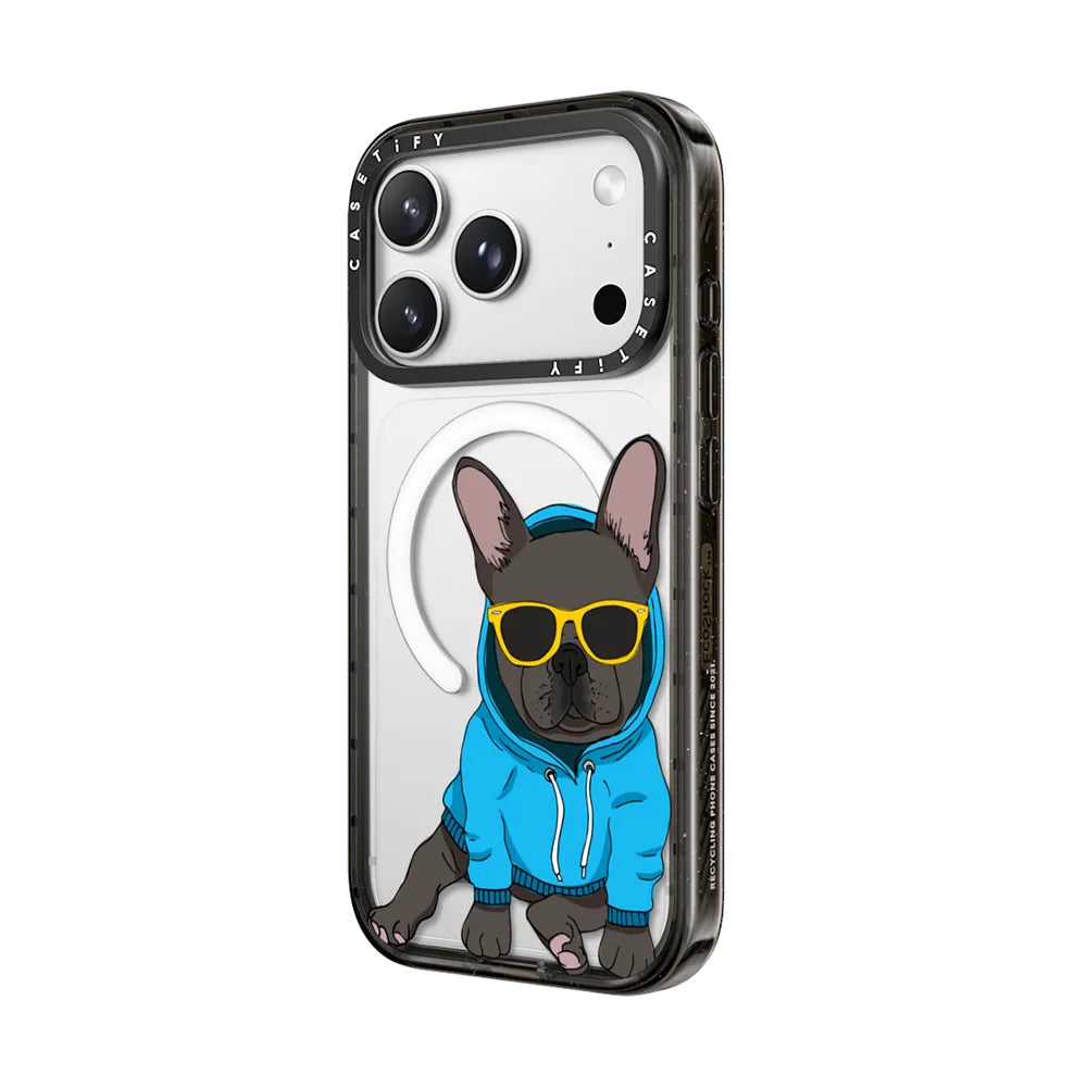 Hipster Frenchie - Black