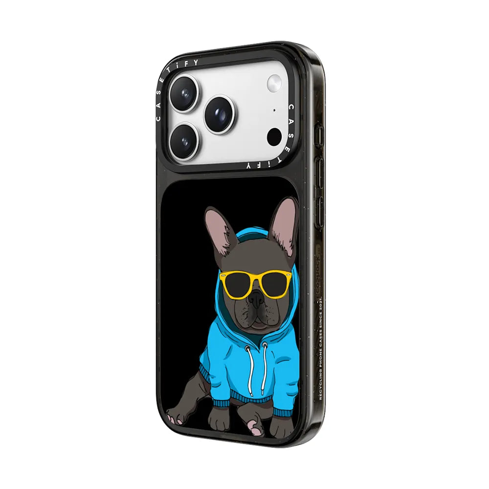 Hipster Frenchie - Black