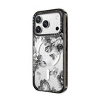 Black Floral Amour iPhone 7 Monochrome Flowers