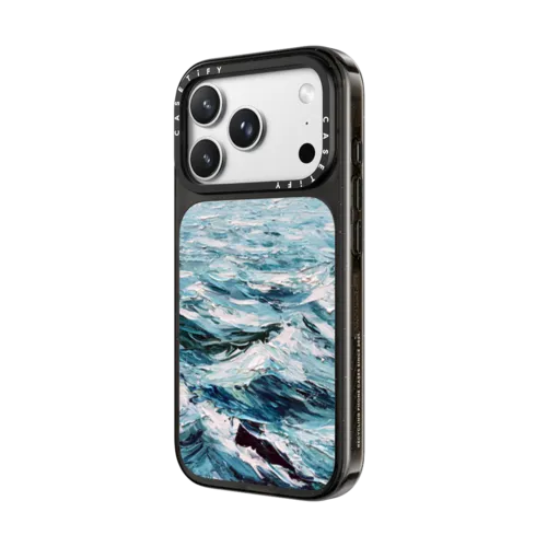 Deep Blue Sea | iPhone 18 Pro Max / Impact Case MagSafe Compatible - Glossy / Glossy Black | Image 2