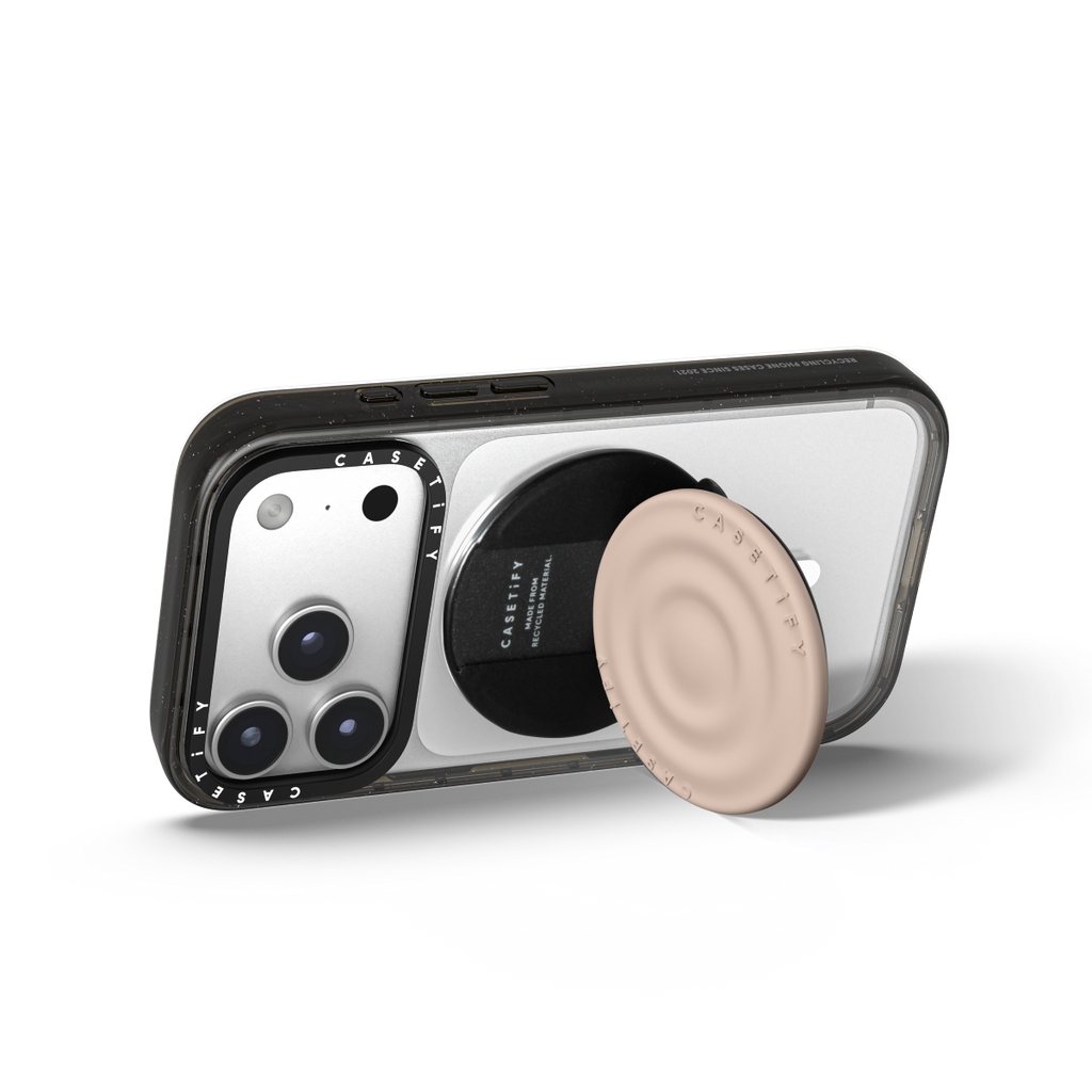 Snappy Ripple Grip Stand MagSafe Compatible - Oat