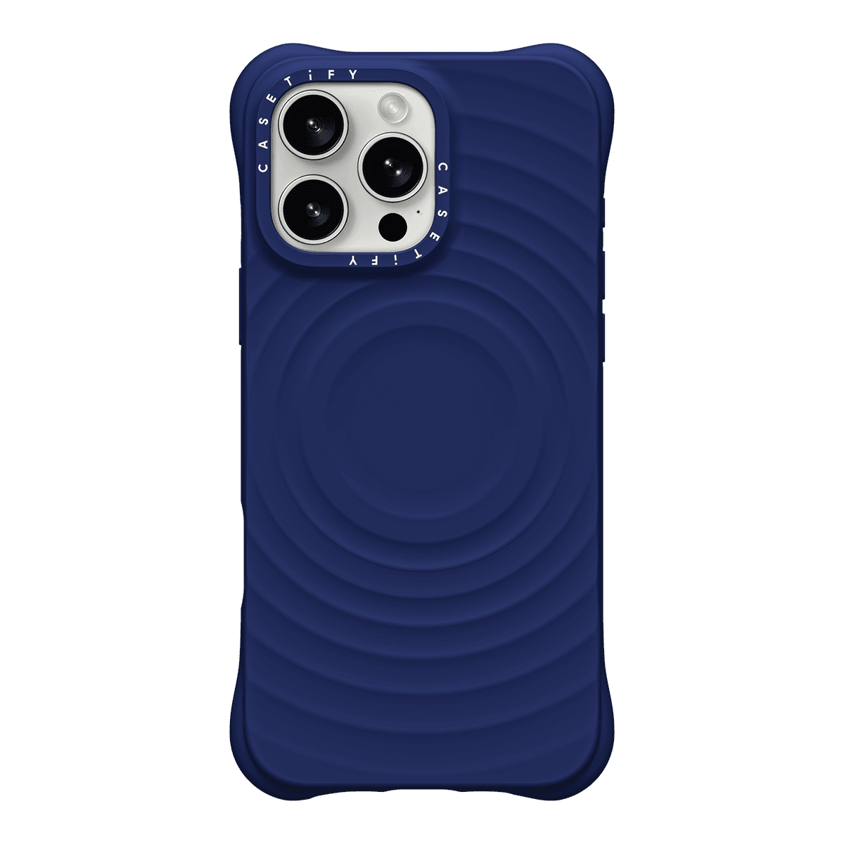Ripple Case - Navy Blue - iPhone 16 Pro Max  | Image 1