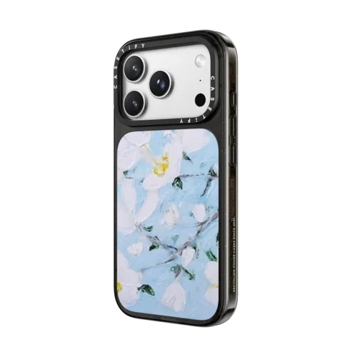 Dogwood Spring | iPhone 18 Pro Max / Impact Case MagSafe Compatible - Glossy / Glossy Black | Image 2