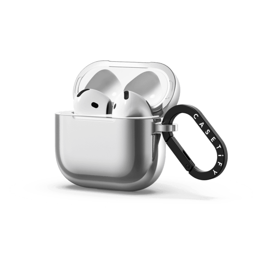 Mr Sunny | AirPods 4 & 5 / Earbuds Mirror Case / Silver | Image 2