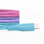 USB-C to USB-C Cable (2m / 6.6ft) - Cotton Candy | Image 1