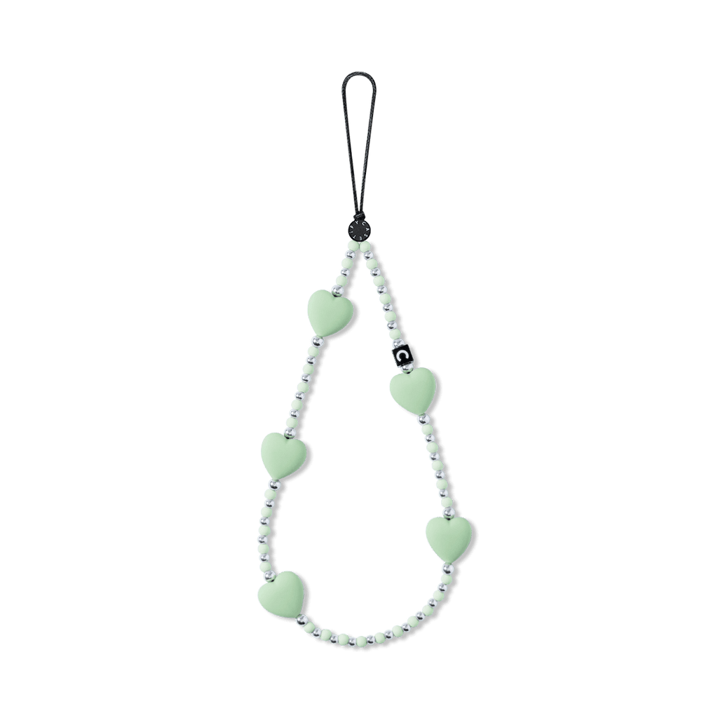 Heart Phone Charm - Mint Heart | Image 1