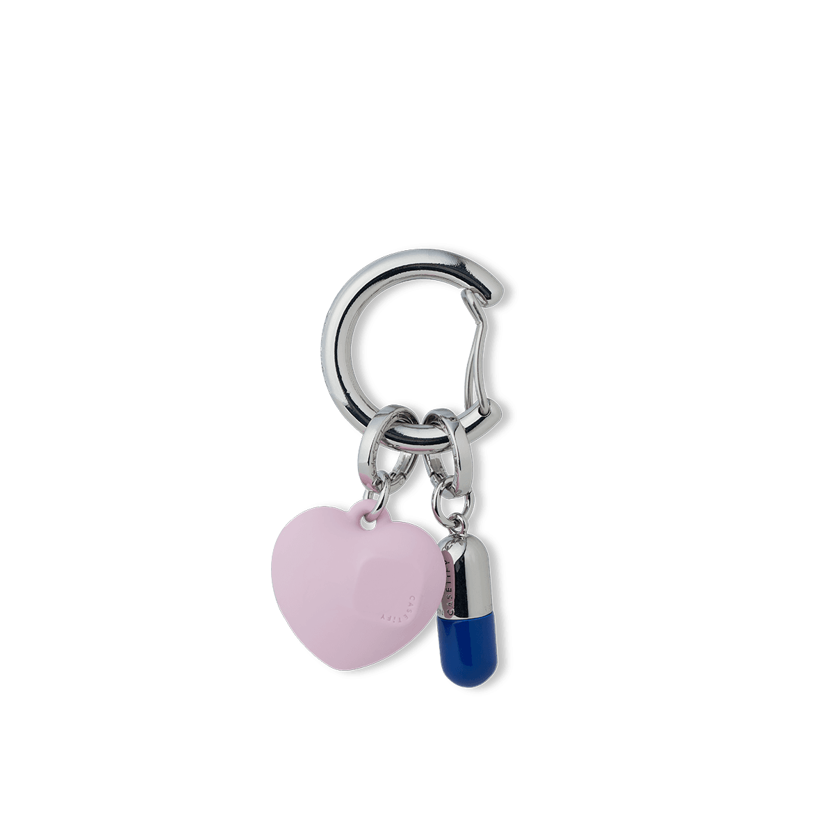 Bag Carabiner - Shiny Silver