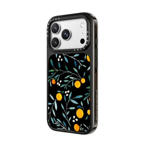 Orange Mania | iPhone 18 Pro Max / Impact Case MagSafe Compatible - Glossy / Glossy Black | Image 2