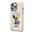 CASETiFY x Snoopy iPhone 13 Pro Max Plush Case Snoopy - Cream