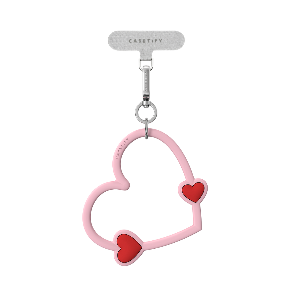 Heart Phone Wristlet - Pink Passion