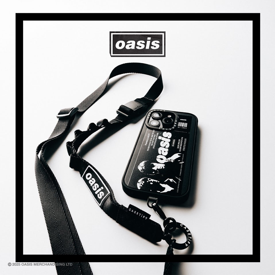 Oasis The Concert To-go Set - iPhone 15 Pro MagSafe Impact Case + Oasis Utility Cross-body Lanyard | Image 1